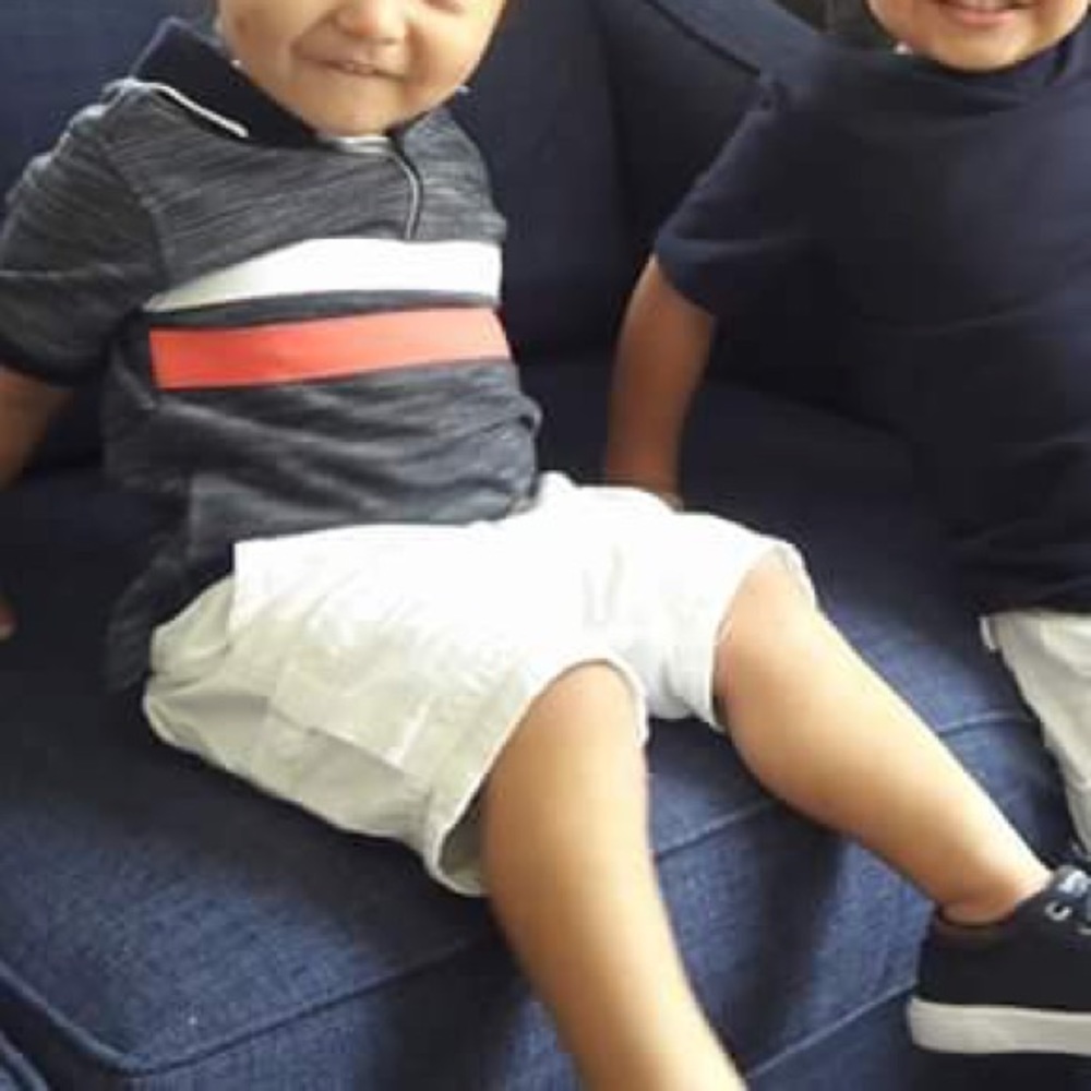 Toddler polo pullover